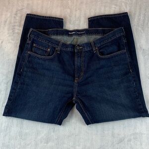 Old Navy Slim Dark Wash Straight Leg Jeans Men's Sz 42X30